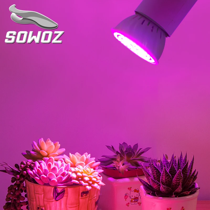SOWOZ LED Plant Growth Lamp Cup AC 220V Full Spectrum Indoor Hydroponic System Plant Lamp LED Plant lamp cup E27
SOWOZ LED Plant Growth Lamp Cup AC 220V Full Spectrum Indoor Hydroponic System Plant Lamp LED Plant lamp cup E27