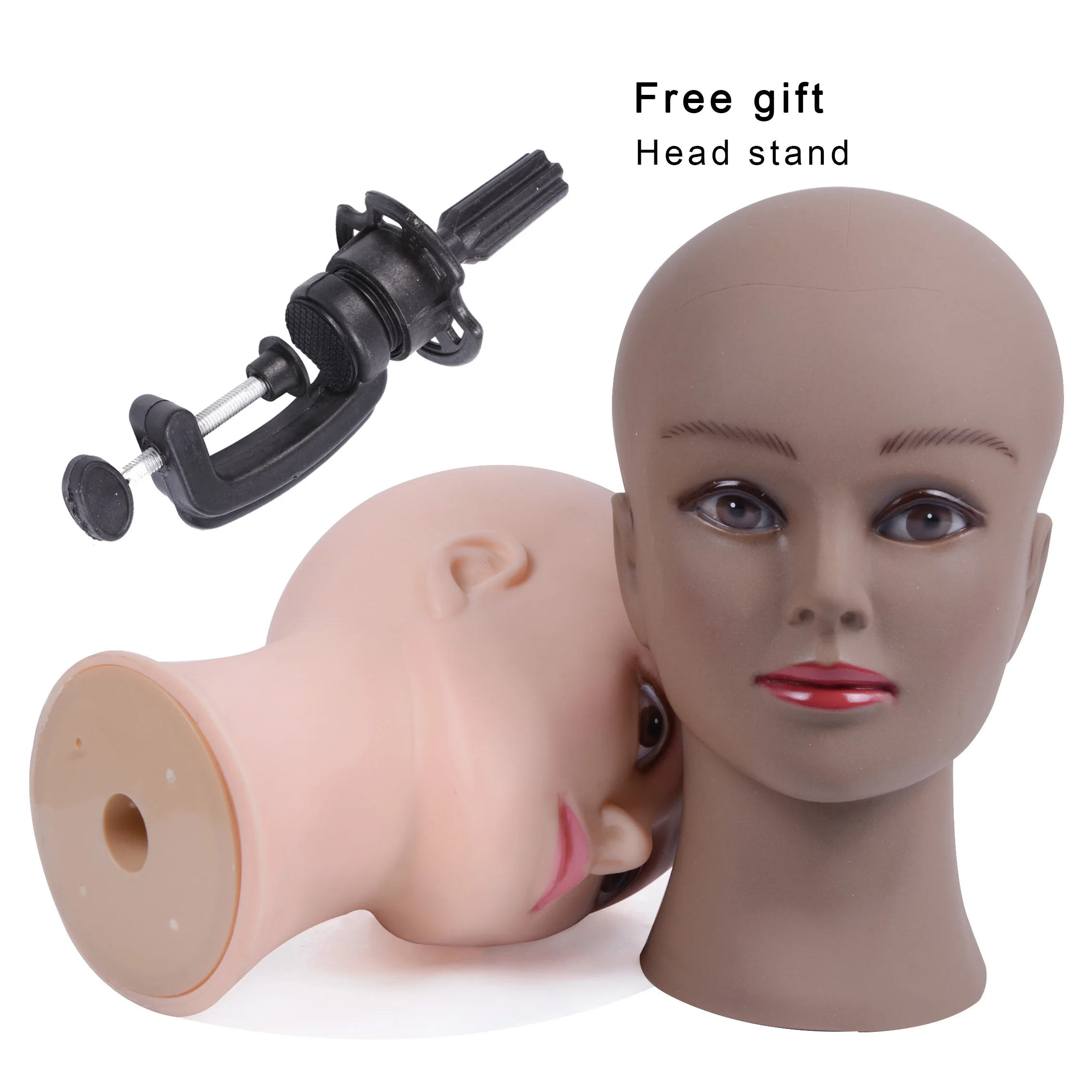 Bald Mannequin Head With Clamp Female Mannequin Head For Wig Making Hat Display Cosmetology Manikin Head For Makeup Practice
Bald Mannequin Head With Clamp Female Mannequin Head For Wig Making Hat Display Cosmetology Manikin Head For Makeup Practice