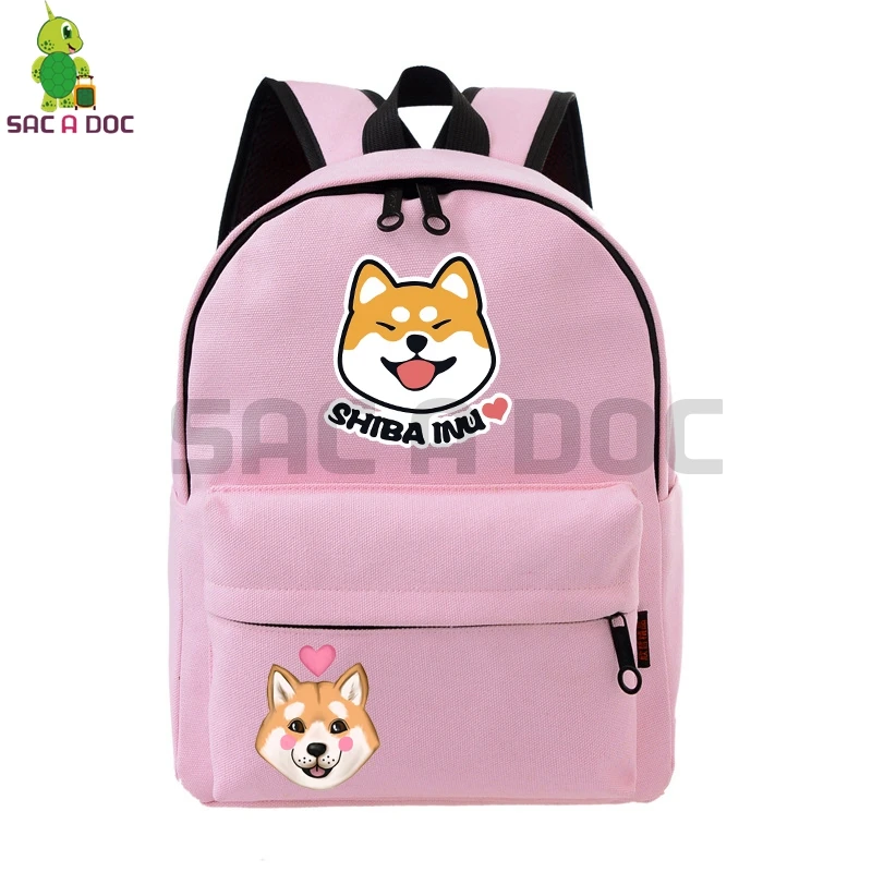 Cute SHIBA Inu Doge School Bags for Teenage Girls Daily Backpack Women Small Backpack Travel Rucksack Candy Color Book Bags
Cute SHIBA Inu Doge School Bags for Teenage Girls Daily Backpack Women Small Backpack Travel Rucksack Candy Color Book Bags