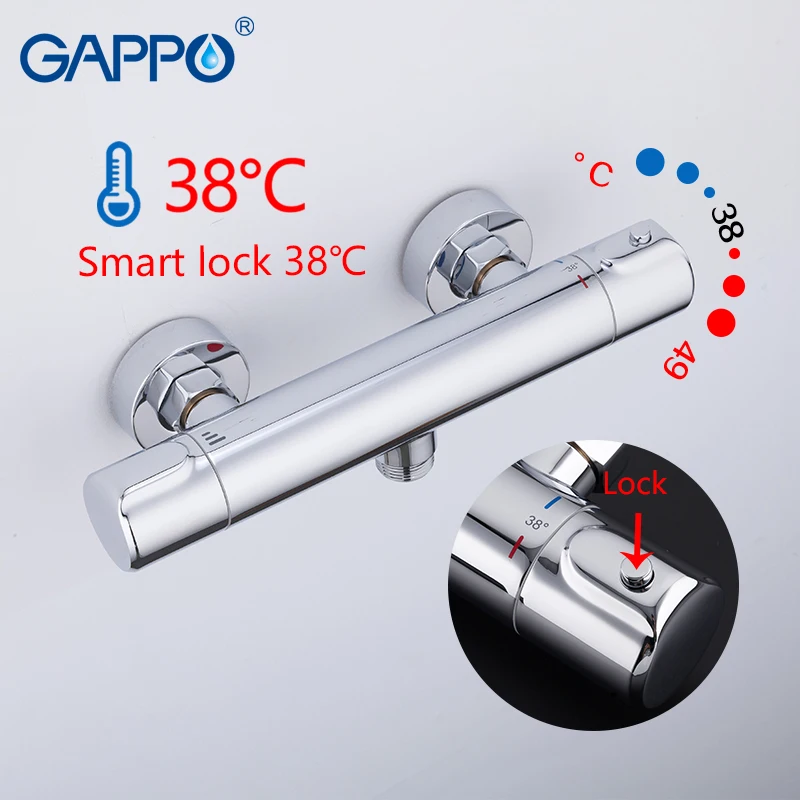 

GAPPO Shower Faucet thermostatic shower faucet mixer bathtub faucet thermostat waterfall mixer bath shower thermostat tap