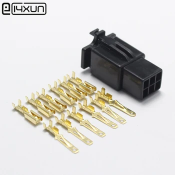 5set 2.8mm 6Pin Auto Electrical Wire Connector 2.8 6P Black Car Plug with Terminals for E-Bike Automobile Motorcycle etc
5set 2.8mm 6Pin Auto Electrical Wire Connector 2.8 6P Black Car Plug with Terminals for E-Bike Automobile Motorcycle etc