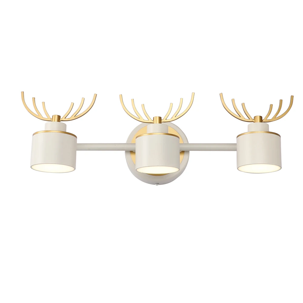 Zerouno Mirror Vanity LED Light Antlers Makeup Led Bulbs Bedroom Bathroom Washer Wall Lighting Daily Useing Deco Wall Sconce
Zerouno Mirror Vanity LED Light Antlers Makeup Led Bulbs Bedroom Bathroom Washer Wall Lighting Daily Useing Deco Wall Sconce