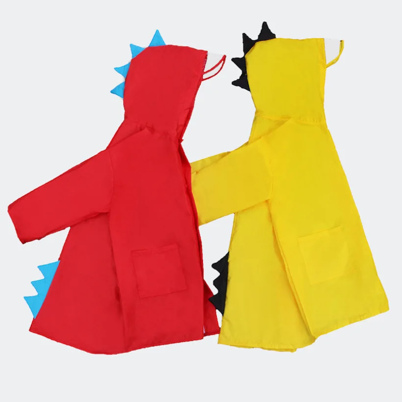 3D dinosaur shape yellow raincoat for child polyester waterproof kids rain coat for hiking rain gear YY043
3D dinosaur shape yellow raincoat for child polyester waterproof kids rain coat for hiking rain gear YY043
