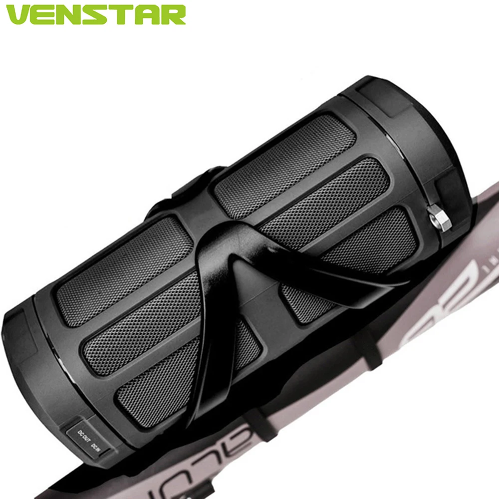 

VENSTAR S400 16W Wireless Bluetooth Speaker Portable Column for Outdoor Sport with Remote Panel, Bike Mount, Power Bank Function