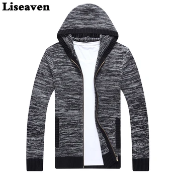 Liseaven Men Casual Hoodies Long Sleeve Sweatshirt Solid Color Pullover Coat Autumn Winter Knitted Cardigan Clothes
Liseaven Men Casual Hoodies Long Sleeve Sweatshirt Solid Color Pullover Coat Autumn Winter Knitted Cardigan Clothes