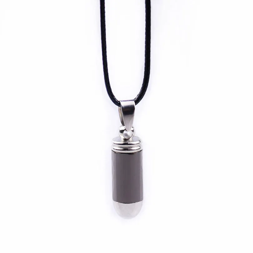 Stainless Steel Bullet Pendant Pill Case Holder Cremation Ash Urn Necklace 2016 ee
Stainless Steel Bullet Pendant Pill Case Holder Cremation Ash Urn Necklace 2016 ee