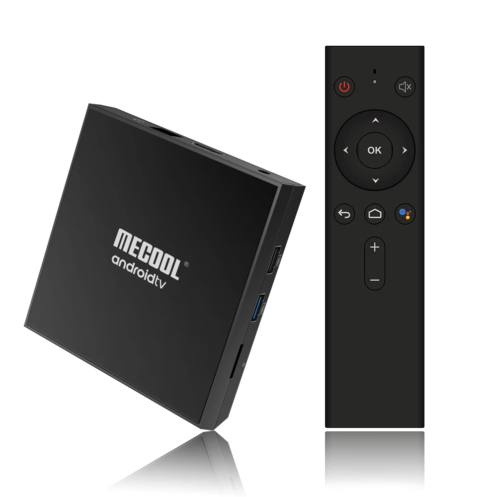 

MECOOL KM9 PRO Android 9.0 TV Box for Smart TV 4K Media Player Amlogic S905X2 16GB Voice Remote Control W/ Google Certificated