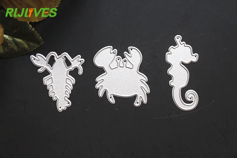 3 pcs Crab lobster Metal Cutting Dies For Scrapbooking Stencils DIY Album Cards Decoration Embossing Folder Die Cutter Template
3 pcs Crab lobster Metal Cutting Dies For Scrapbooking Stencils DIY Album Cards Decoration Embossing Folder Die Cutter Template