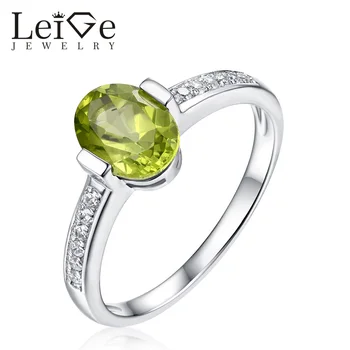 Leige Jewelry Green Natural Peridot Ring Oval Cut 925 Sterling Silver Anniversary Rings for Women August Birthstone Fine Jewelry
Leige Jewelry Green Natural Peridot Ring Oval Cut 925 Sterling Silver Anniversary Rings for Women August Birthstone Fine Jewelry