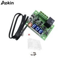 W1209 módulo de sensor interruptor controle temperatura termostato digital para arduino sensor à prova dwaterproof água controlador temperatura 10a relé(China)