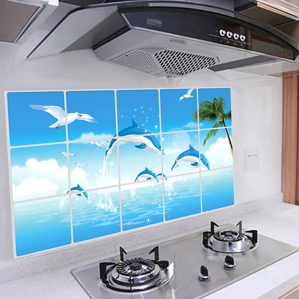 Waterproof Wall Sticker Mosaic Foil Self-adhensive Anti Oil Kitchen Bathroom Wallpaper Heat Resistance DIY Home Decor
Waterproof Wall Sticker Mosaic Foil Self-adhensive Anti Oil Kitchen Bathroom Wallpaper Heat Resistance DIY Home Decor