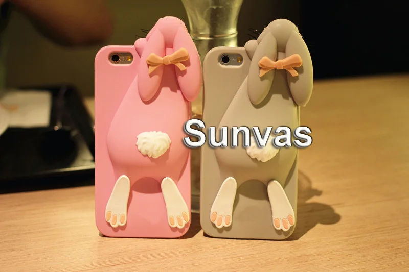 3D Cartoon Cute Soft Silicone Rabbit Mobile Phone Case Back Cover Skin For Apple iPhone 4 4S 5 5S 5C SE 6 6S 6Plus 7 7 PLus
3D Cartoon Cute Soft Silicone Rabbit Mobile Phone Case Back Cover Skin For Apple iPhone 4 4S 5 5S 5C SE 6 6S 6Plus 7 7 PLus