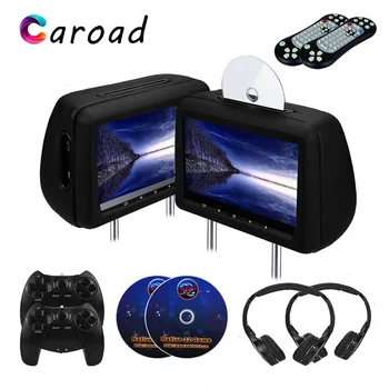 Caroad 2PCS 10.1 inch Car Headrest Monitor DVD Video Player with FM/IR Transmitter/USB/SD(MP5)/Wireless Game/HDMI Port/Gamepad
Caroad 2PCS 10.1 inch Car Headrest Monitor DVD Video Player with FM/IR Transmitter/USB/SD(MP5)/Wireless Game/HDMI Port/Gamepad