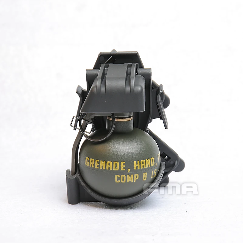 TB1332 Nylon M67 Gren Pouch Dummy Model Quick Release Holder BK/OD for Vest Molle System
TB1332 Nylon M67 Gren Pouch Dummy Model Quick Release Holder BK/OD for Vest Molle System