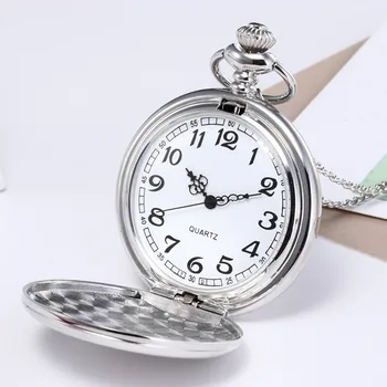 Retro Classical Pocket Watch Unisex Fashion 3 Colors Bronze Chain Necklace Mirror Silver Man Woman Antique Alloy Quartz Clock
Retro Classical Pocket Watch Unisex Fashion 3 Colors Bronze Chain Necklace Mirror Silver Man Woman Antique Alloy Quartz Clock