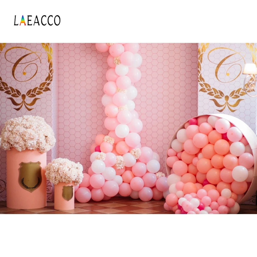 Laeacco Pink Balloons Flowers Baby Shower Child Birthday Photography Backgrounds Vinyl Photographic Backdrops For Photo Studio
Laeacco Pink Balloons Flowers Baby Shower Child Birthday Photography Backgrounds Vinyl Photographic Backdrops For Photo Studio