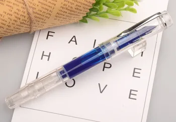 Caliarts Ego 2th 0.35MM 0.5MM Transparent Piston Pens Ink Fountain Pen Gift Packageg for School Office Accessories Pen
Caliarts Ego 2th 0.35MM 0.5MM Transparent Piston Pens Ink Fountain Pen Gift Packageg for School Office Accessories Pen