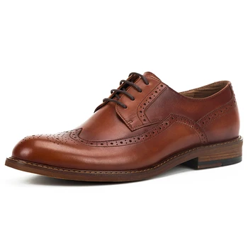 Mens Dress Shoes Genuine Leather Men Shoes Lace Up Party Wedding Mens Oxfords Luxury Brand Brogue Carved Shoe casual Derby shoes
Mens Dress Shoes Genuine Leather Men Shoes Lace Up Party Wedding Mens Oxfords Luxury Brand Brogue Carved Shoe casual Derby shoes