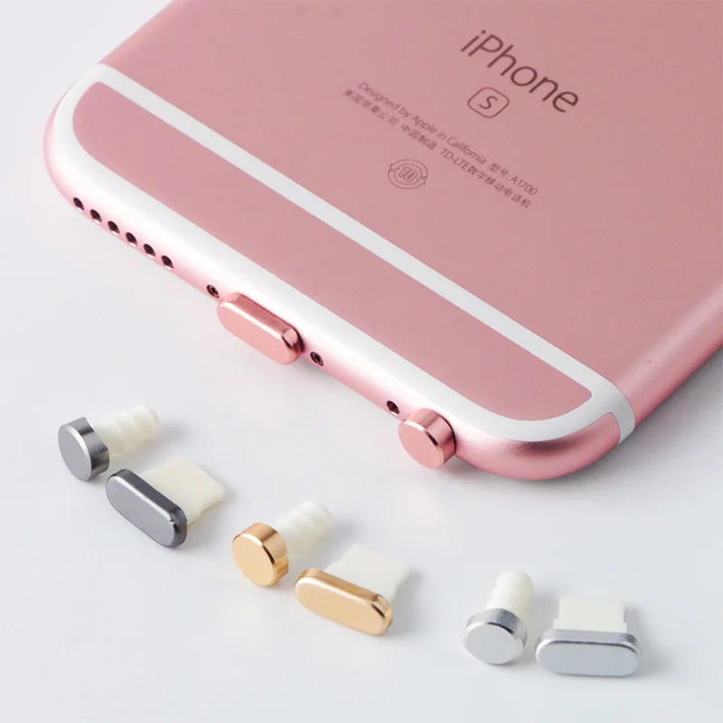 Фото Earphone Jack Plug Anti Dustproof Dust Ear Cap for iPhone 5 5S SE 6 6S 7 Plus Cell Phone Headphone Accessories |