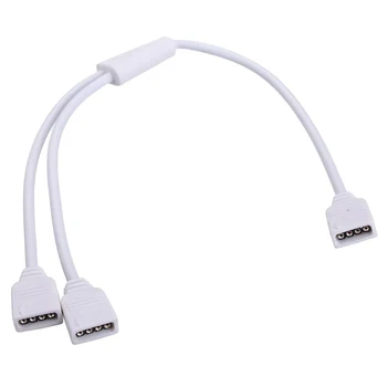 (Retail) 4 Pin Splitter Female Connector Cable for RGB 3528 5050 LED Strip Ribbon Strip Light Garland DC 12V 3A White
(Retail) 4 Pin Splitter Female Connector Cable for RGB 3528 5050 LED Strip Ribbon Strip Light Garland DC 12V 3A White