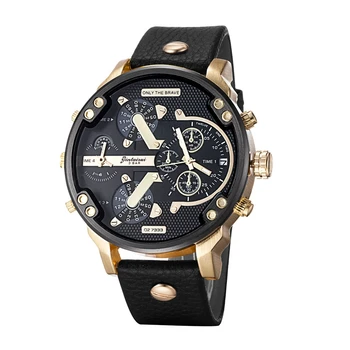 Men's Large Dial Double Wick Quartz Watches Leather Watch European and American Fashion Leisure Sports Watch Male Clock
Men's Large Dial Double Wick Quartz Watches Leather Watch European and American Fashion Leisure Sports Watch Male Clock