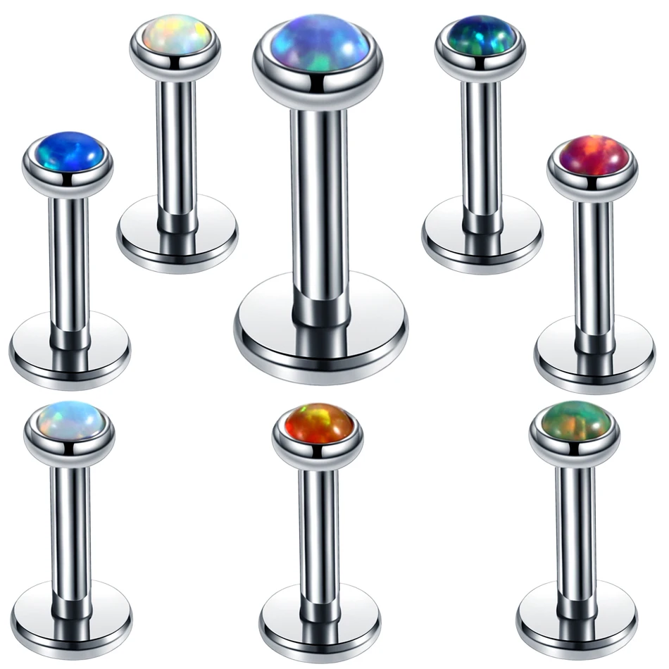 1PC Steel 16G Opal Piercing Tragus Lip Piercings Ear Studs Earrings Labret Piercings Daith Piercing Internal Thread Body Jewelry
1PC Steel 16G Opal Piercing Tragus Lip Piercings Ear Studs Earrings Labret Piercings Daith Piercing Internal Thread Body Jewelry
