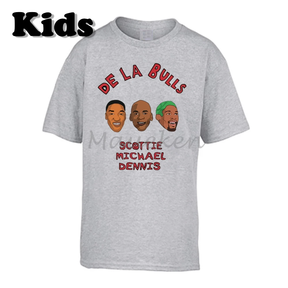 Kids T-shirt De La Michael Jordan 23 Scottie Pippen 33 Dennis Rodman 91 Clothes T Shirt Youth boys girl o-neck tee W19051004
Kids T-shirt De La Michael Jordan 23 Scottie Pippen 33 Dennis Rodman 91 Clothes T Shirt Youth boys girl o-neck tee W19051004