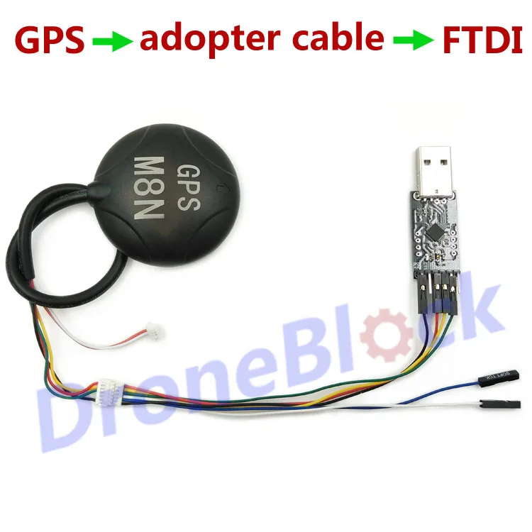 Pixhawk apm2.6 2.8 FTDI to GPS Convert Cable / FTDI GPS Adapter cable Ublox 6M M8N
Pixhawk apm2.6 2.8 FTDI to GPS Convert Cable / FTDI GPS Adapter cable Ublox 6M M8N