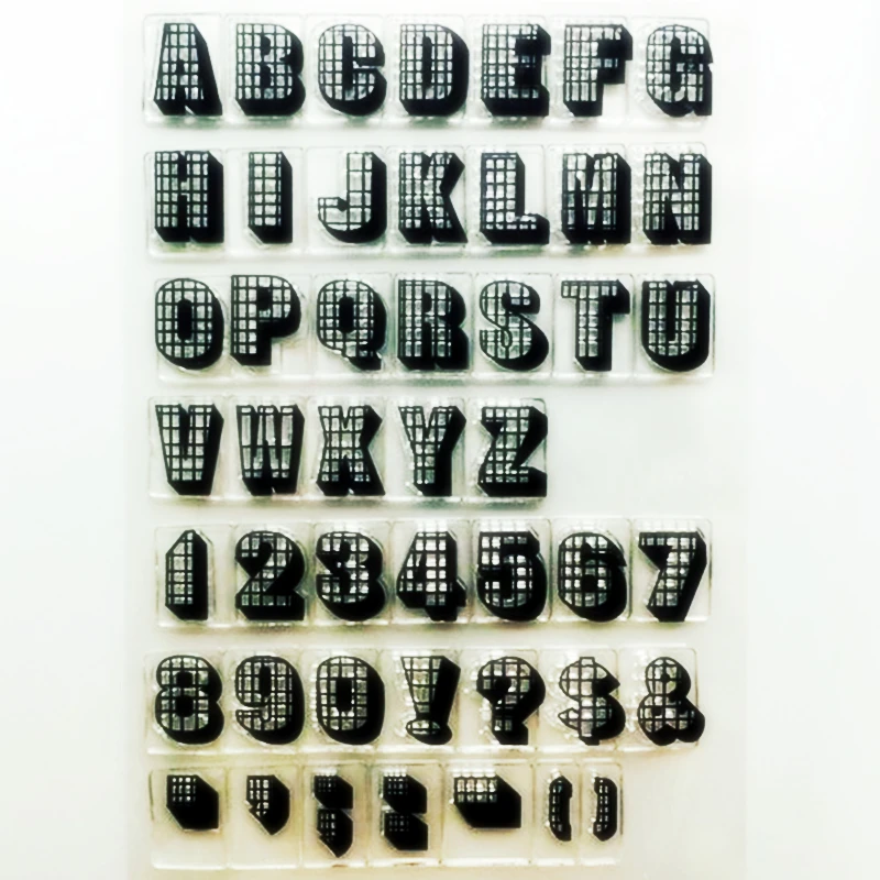 YLCS403 Alphabet Silicone Clear Stamps For Scrapbooking DIY Photo Album Cards Decoration Craft Transparent Stamp Clear Stamp New
YLCS403 Alphabet Silicone Clear Stamps For Scrapbooking DIY Photo Album Cards Decoration Craft Transparent Stamp Clear Stamp New