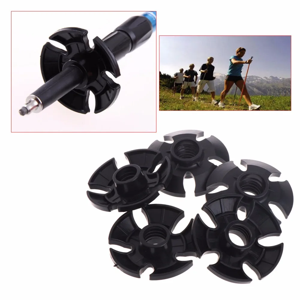 5pcs Outdoor Climbing Trekking Snowflake Mud Guard Hiking Accessory Cane Fender
5pcs Outdoor Climbing Trekking Snowflake Mud Guard Hiking Accessory Cane Fender