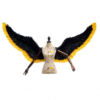 high quality Unique creative beautiful shooting party deco large size angel wings each wings 125cm Devil wings for Halloween
high quality Unique creative beautiful shooting party deco large size angel wings each wings 125cm Devil wings for Halloween