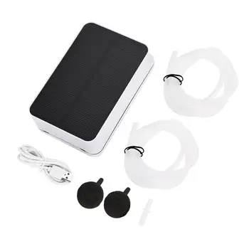 Solar Aquarium Air Pump Waterproof Oxygenator Aerator Air Pump Oxygen for Outdoor Pool Pond Aquarium Oxygen Fish Air Pump
Solar Aquarium Air Pump Waterproof Oxygenator Aerator Air Pump Oxygen for Outdoor Pool Pond Aquarium Oxygen Fish Air Pump