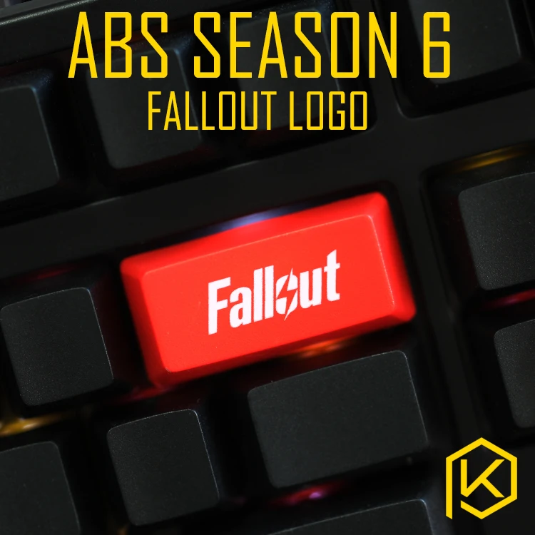 Novelty Shine Through Keycaps ABS Etched, Shine-Through backspace enter fallout logo black red custom mechanical keyboards
Novelty Shine Through Keycaps ABS Etched, Shine-Through backspace enter fallout logo black red custom mechanical keyboards
