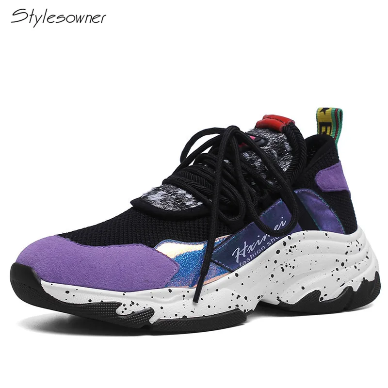 Stylesowner Sneakers Female 2019 New Color Matching Platform Shoes Laced Women's Shoes Leather Shoes Gorgeous Ladies Loafers
Stylesowner Sneakers Female 2019 New Color Matching Platform Shoes Laced Women's Shoes Leather Shoes Gorgeous Ladies Loafers