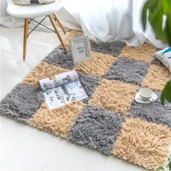 4/6/9 Pieces 30*30cm Carpet Long Plush Fabric Splicing Floor Mats Children's Climbing Stitching Rugs Bedroom Living Room
4/6/9 Pieces 30*30cm Carpet Long Plush Fabric Splicing Floor Mats Children's Climbing Stitching Rugs Bedroom Living Room