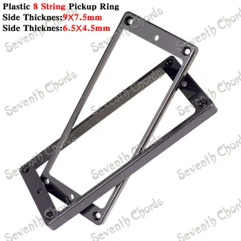 A Pair of Black Plastic Slanted Humbucker Pickup Ring for 8 String Electric Guitar Replacement parts guitar accessories
A Pair of Black Plastic Slanted Humbucker Pickup Ring for 8 String Electric Guitar Replacement parts guitar accessories