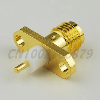 20pcs RF Coaxial Connector RP-SMA 2 hole panel mount jack(male pin) with short dielectric and solder post
20pcs RF Coaxial Connector RP-SMA 2 hole panel mount jack(male pin) with short dielectric and solder post