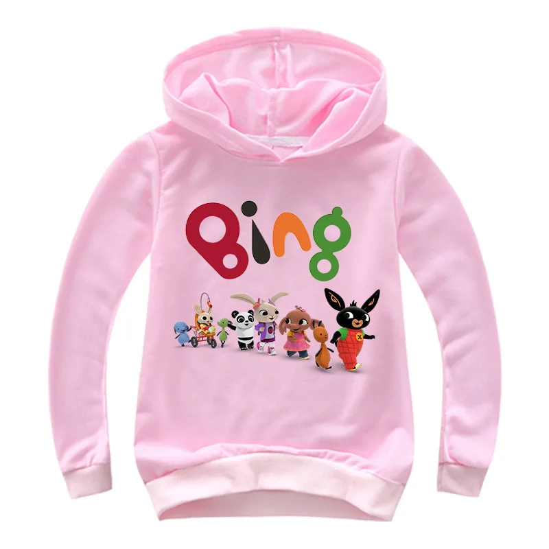 2-16Y New Cartoon Bing Bunny Rabbit T Shirt Kids Hoodies Sweat Shirt Enfants Girls Sweatshirts Hoody Cute Causl Clothes Outwear
2-16Y New Cartoon Bing Bunny Rabbit T Shirt Kids Hoodies Sweat Shirt Enfants Girls Sweatshirts Hoody Cute Causl Clothes Outwear