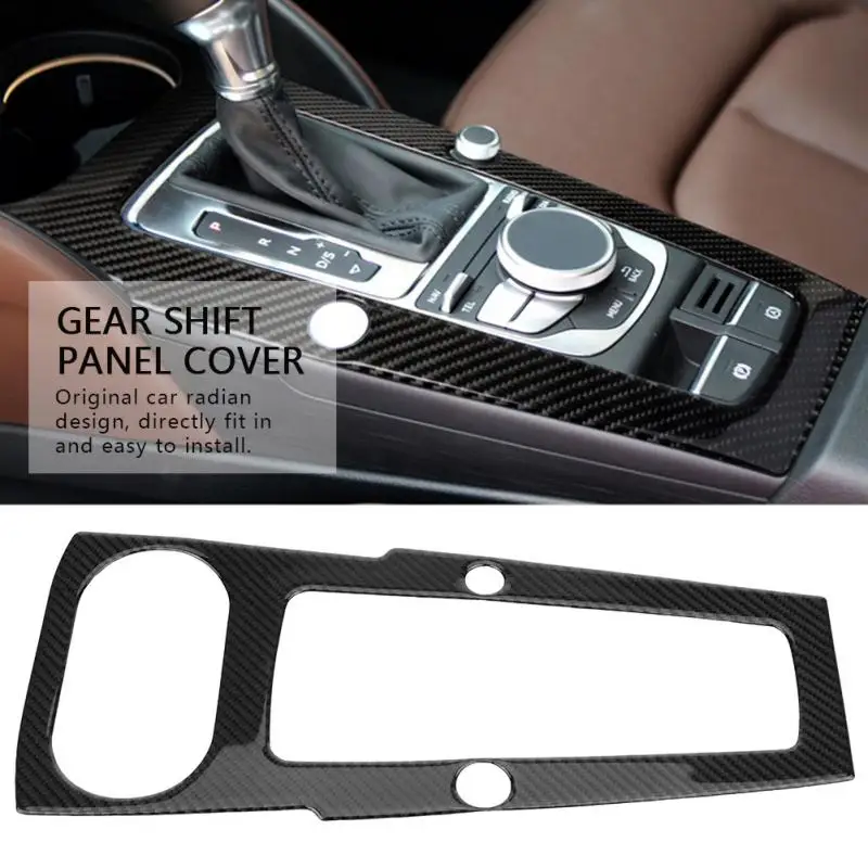 Car Carbon Fiber Interior Console Gear Shift Control Panel Cover Trim for Audi A3 (8V) 2012 2013 2014 2015 2016 2017 2018 
Car Carbon Fiber Interior Console Gear Shift Control Panel Cover Trim for Audi A3 (8V) 2012 2013 2014 2015 2016 2017 2018