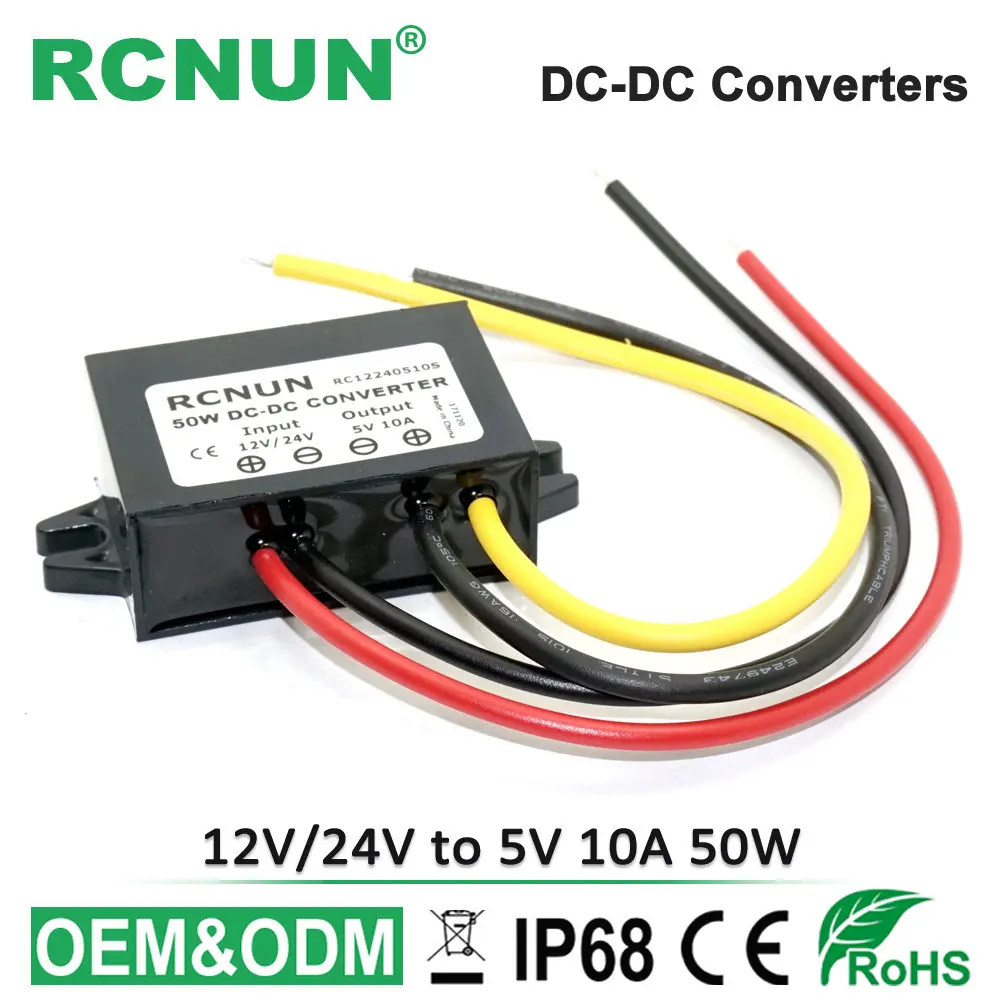FREE Shipping 12V 24V to 5V 10A 5A 3A Step Down DC DC Power Converter 50W Car LED Display Power Supply
FREE Shipping 12V 24V to 5V 10A 5A 3A Step Down DC DC Power Converter 50W Car LED Display Power Supply
