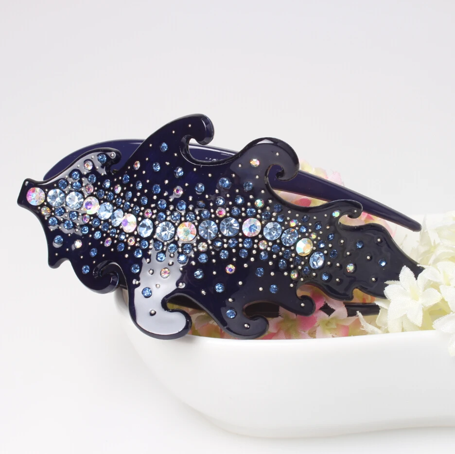Buena Good Quality New Products Chic rhinestone hair pin Acrylic Goldfish comb clip fashion Hair Accessories jewelry AS5033
Buena Good Quality New Products Chic rhinestone hair pin Acrylic Goldfish comb clip fashion Hair Accessories jewelry AS5033