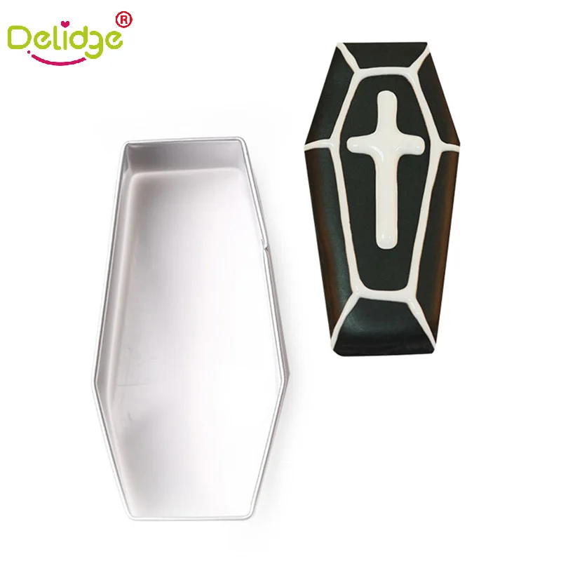 Delidge 1pc Coffin Food Paper Stainless Steel Cookie Cutter Mold Halloween DIY Cookies Cake Decoration Fondant Baking Mold
Delidge 1pc Coffin Food Paper Stainless Steel Cookie Cutter Mold Halloween DIY Cookies Cake Decoration Fondant Baking Mold