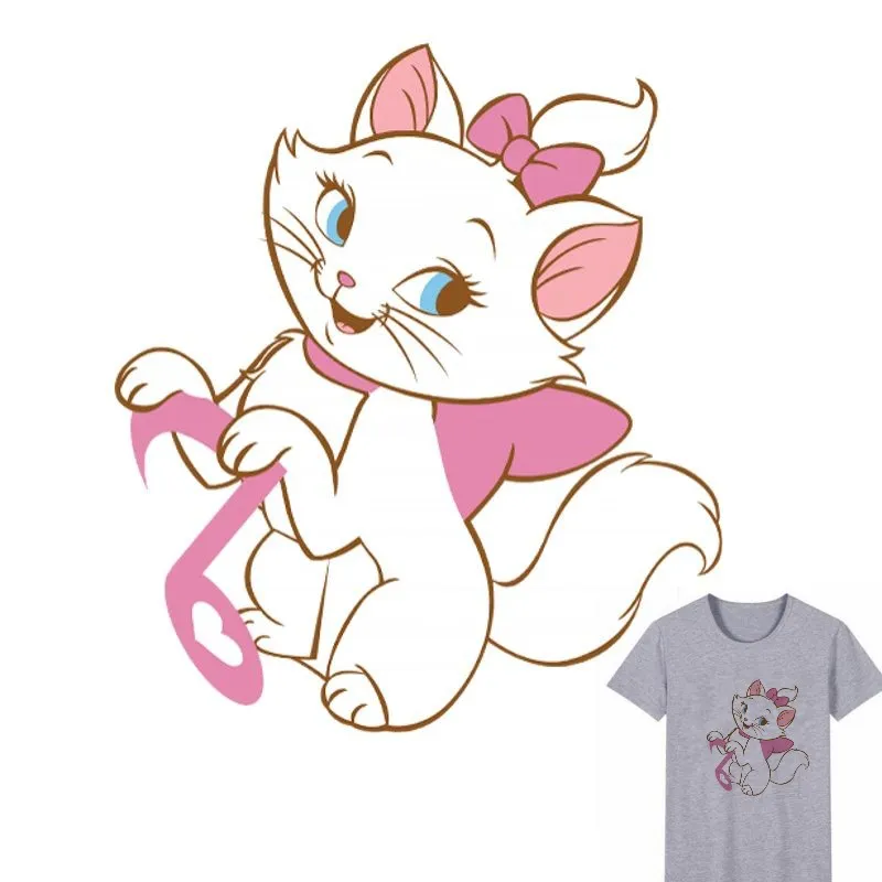 23x20cm Cartoon Kitty Cat Iron On Stickers Washable Appliques A-level Patches Heat Transfer For T-shirt DIY Accessory Clothing
23x20cm Cartoon Kitty Cat Iron On Stickers Washable Appliques A-level Patches Heat Transfer For T-shirt DIY Accessory Clothing