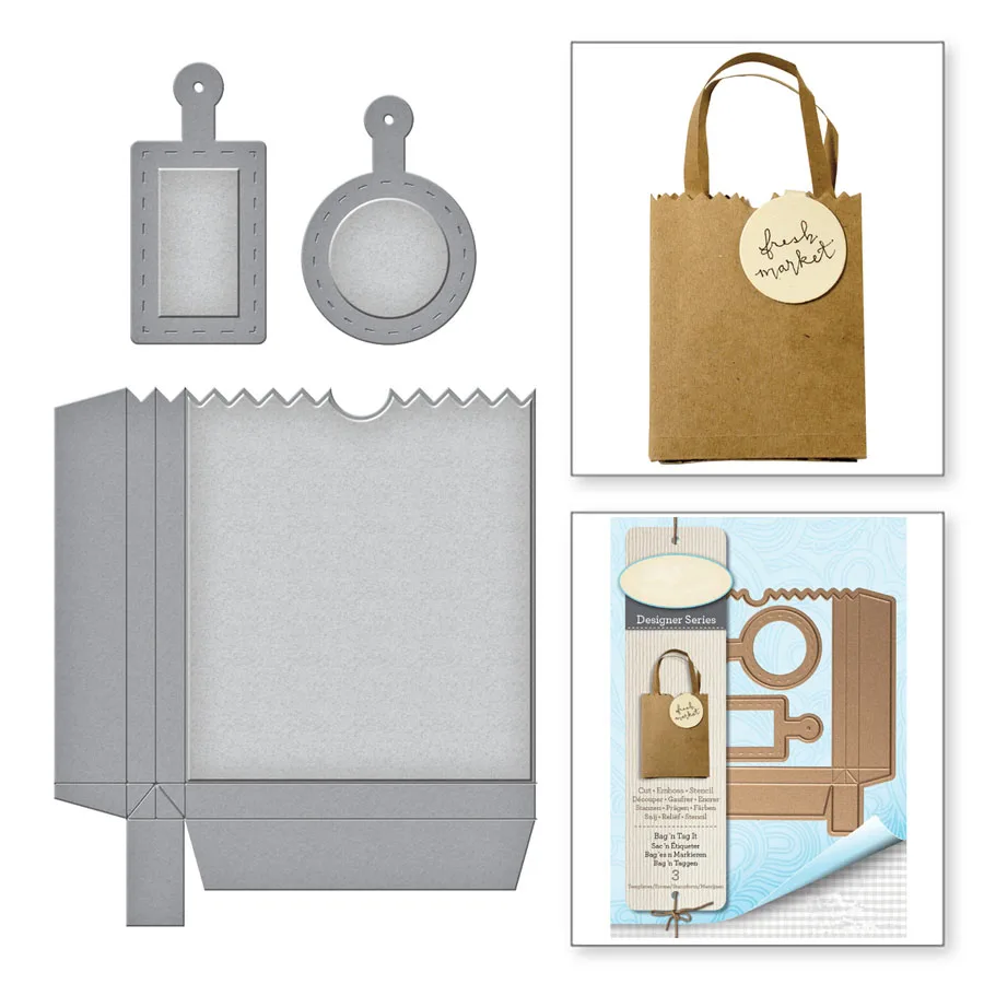 Bag n Tag It Dies Metal Cutting Dies Scrapbooking album Emboss paper Craft Die cut Card make Stencil die Template
Bag n Tag It Dies Metal Cutting Dies Scrapbooking album Emboss paper Craft Die cut Card make Stencil die Template