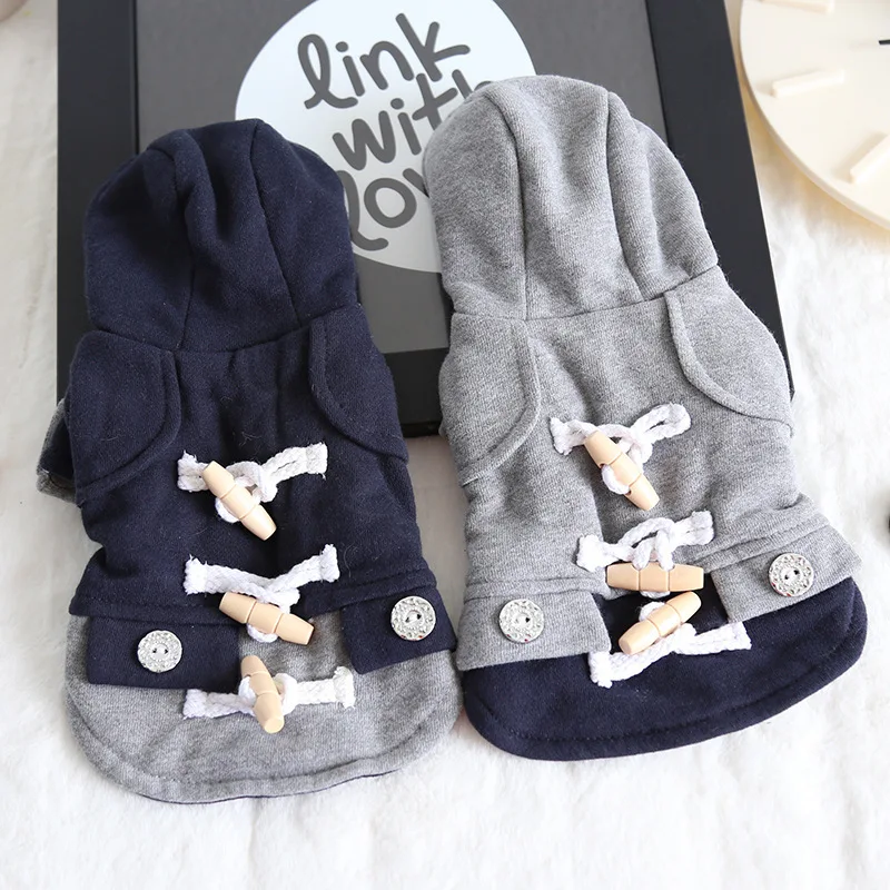 Button Cotton Pet Dog Cat Clothes Winter Warm Jacket Coats With Hat Clothes For Dogs Cat Pet Clothing Small
Button Cotton Pet Dog Cat Clothes Winter Warm Jacket Coats With Hat Clothes For Dogs Cat Pet Clothing Small