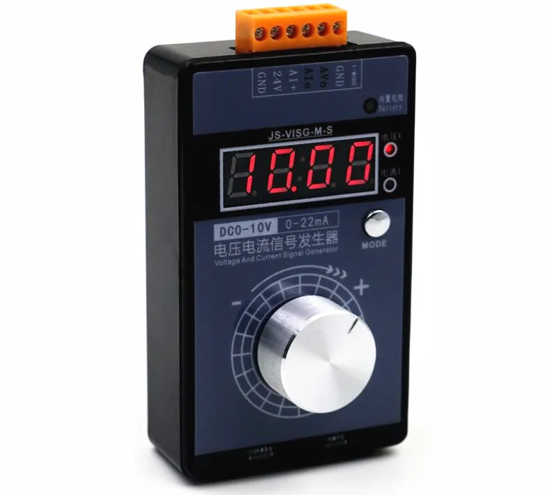 New Digital 4-20mA 0-10V Voltage Signal Generator 0-20mA Current Transmitter With 3.7V Chargable Battery
New Digital 4-20mA 0-10V Voltage Signal Generator 0-20mA Current Transmitter With 3.7V Chargable Battery