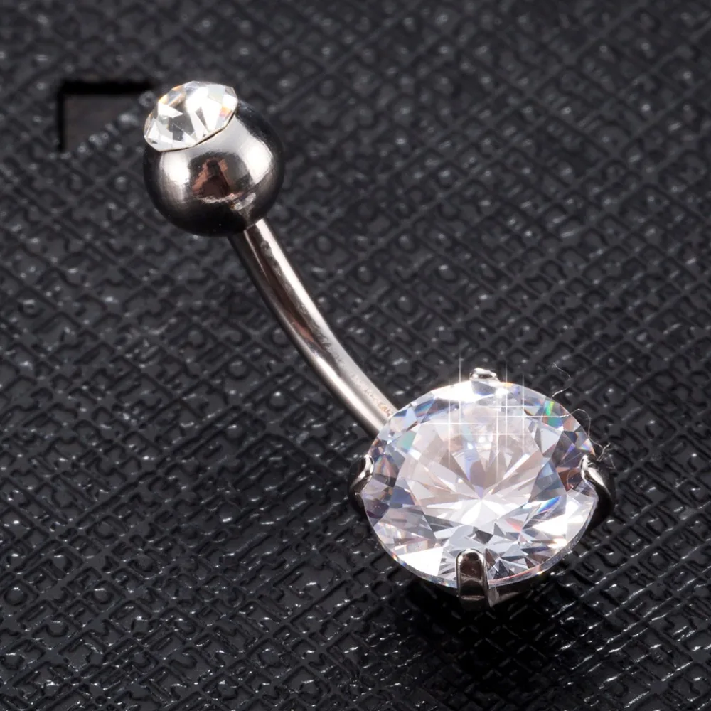 Black White Round Cubic Zircon Body Jewelry Circle Belly Button Ring Body Piercing Navel Piercing Women Body Bijoux Accessories
Black White Round Cubic Zircon Body Jewelry Circle Belly Button Ring Body Piercing Navel Piercing Women Body Bijoux Accessories