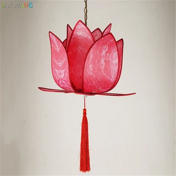 Chinese Style Classic Red Pendant Lamp Vintage Lotus Flower Imitation Sheepskin Pendant Lights for Dining Room Bedroom Lighting
Chinese Style Classic Red Pendant Lamp Vintage Lotus Flower Imitation Sheepskin Pendant Lights for Dining Room Bedroom Lighting