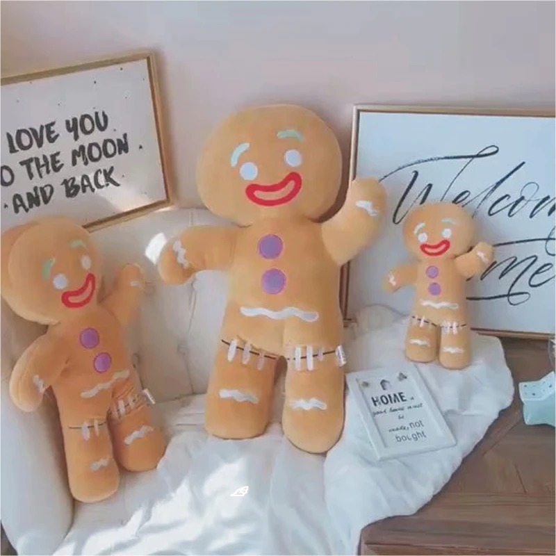 INS Creative Cookie Man Doll stuffed animals Gingerbread Man Plush pendant Christmas decorations Comfort Plush toys kids gifts
INS Creative Cookie Man Doll stuffed animals Gingerbread Man Plush pendant Christmas decorations Comfort Plush toys kids gifts