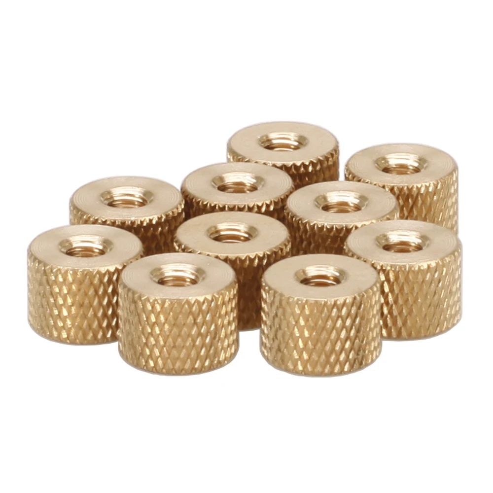 M2 2 5 3 4 накатанная гайка латунная накатная упаковка из 10|brass knurl nuts|knurled nutthumb nut |
